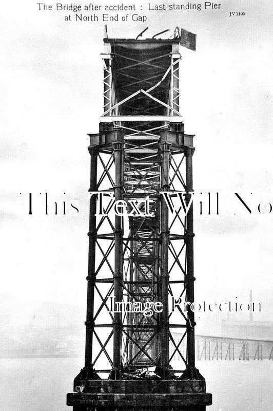 SC 2720 - Tay Rail Bridge Disaster, Last Standing Pier, Scotland