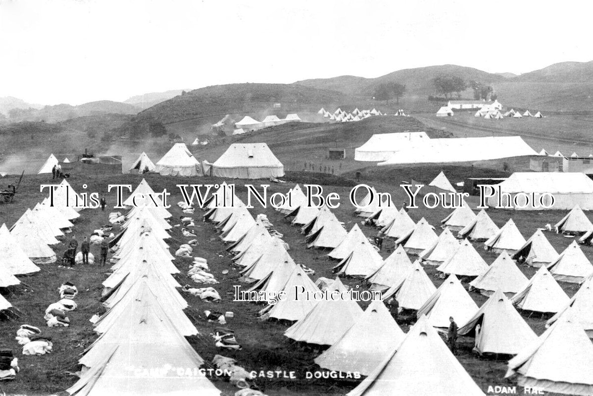 SC 2735 - Camp Caigton, Castle Douglas Military Camp, Scotland