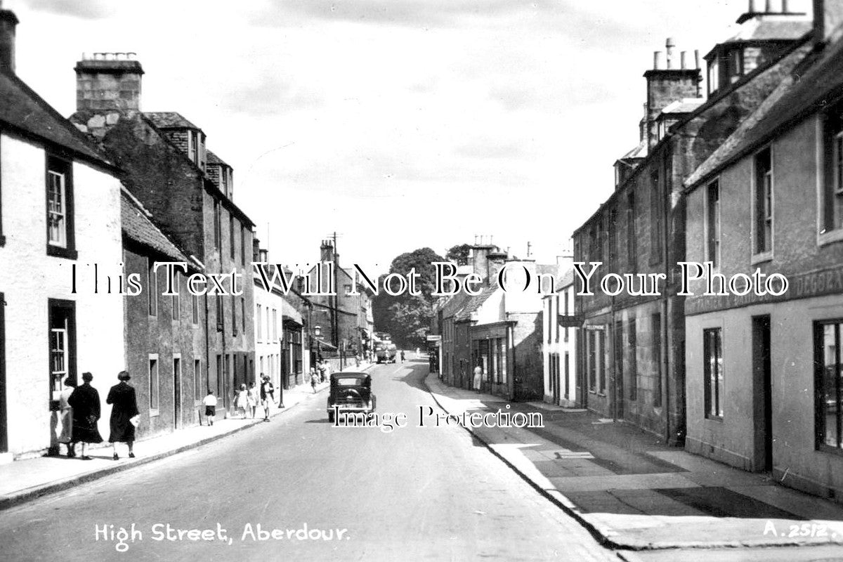 SC 2742 - High Street, Aberdour, Fife, Scotland