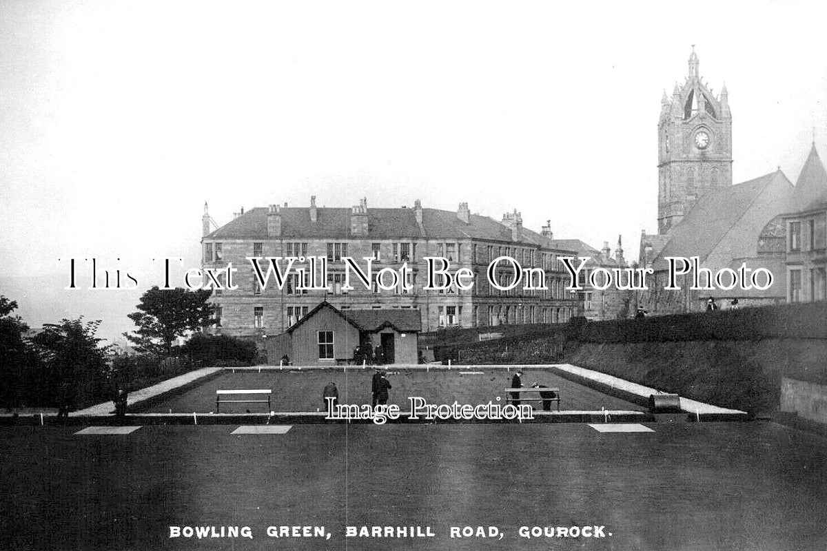 SC 2755 Bowling Green, Barrhill Road, Gourock, Scotland JB Archive