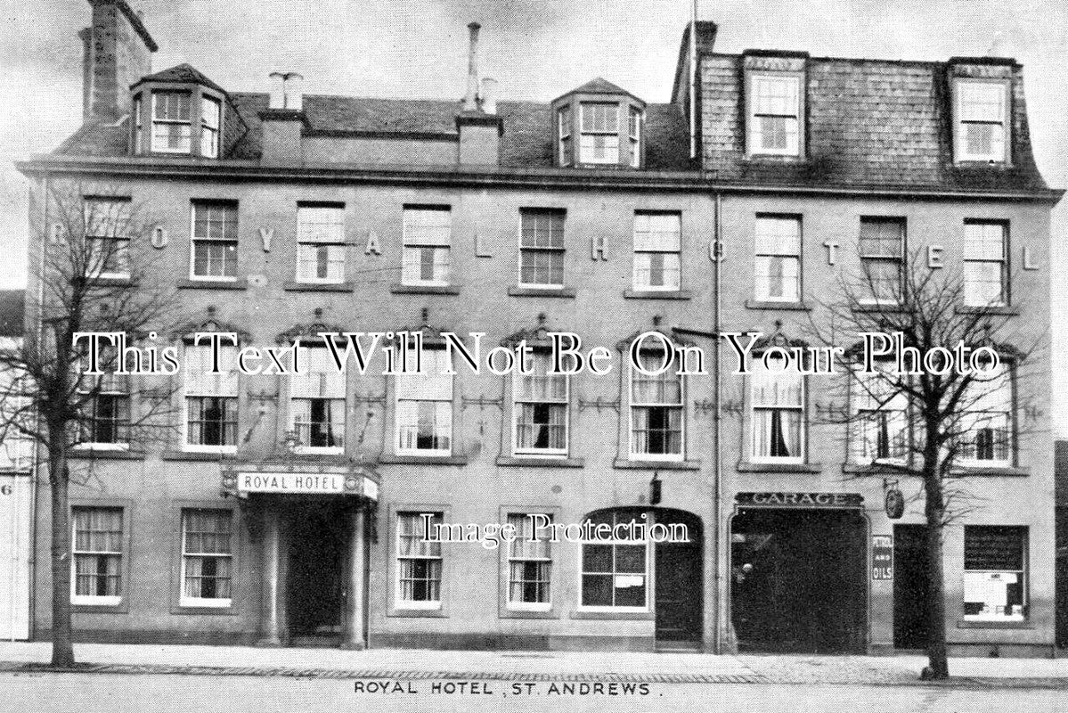 SC 2767 - Royal Hotel, South Street, St Andrews, Fife, Scotland c1950