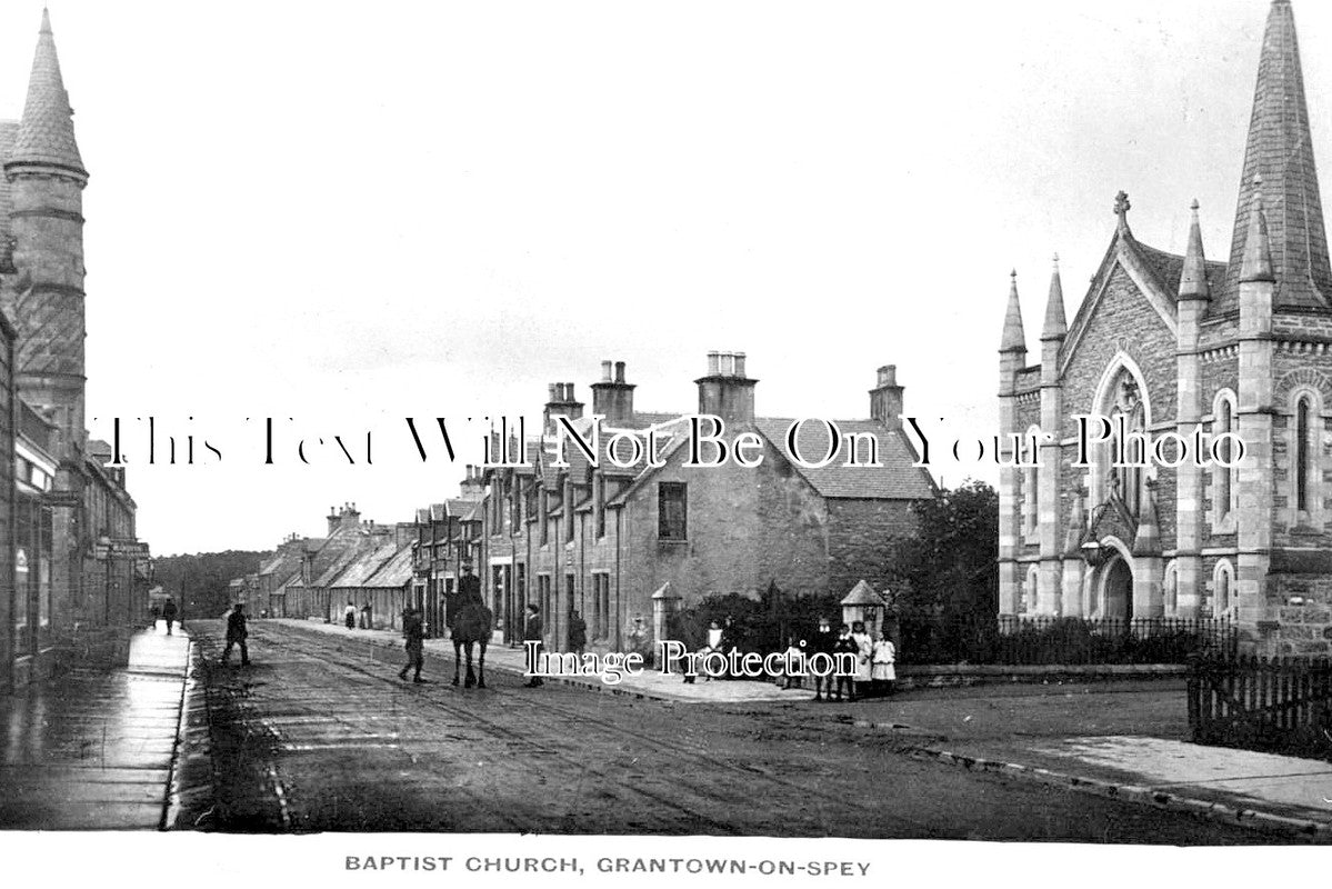 SC 2791 - Baptist Church, Grantown-On-Spey, Moray, Scotland
