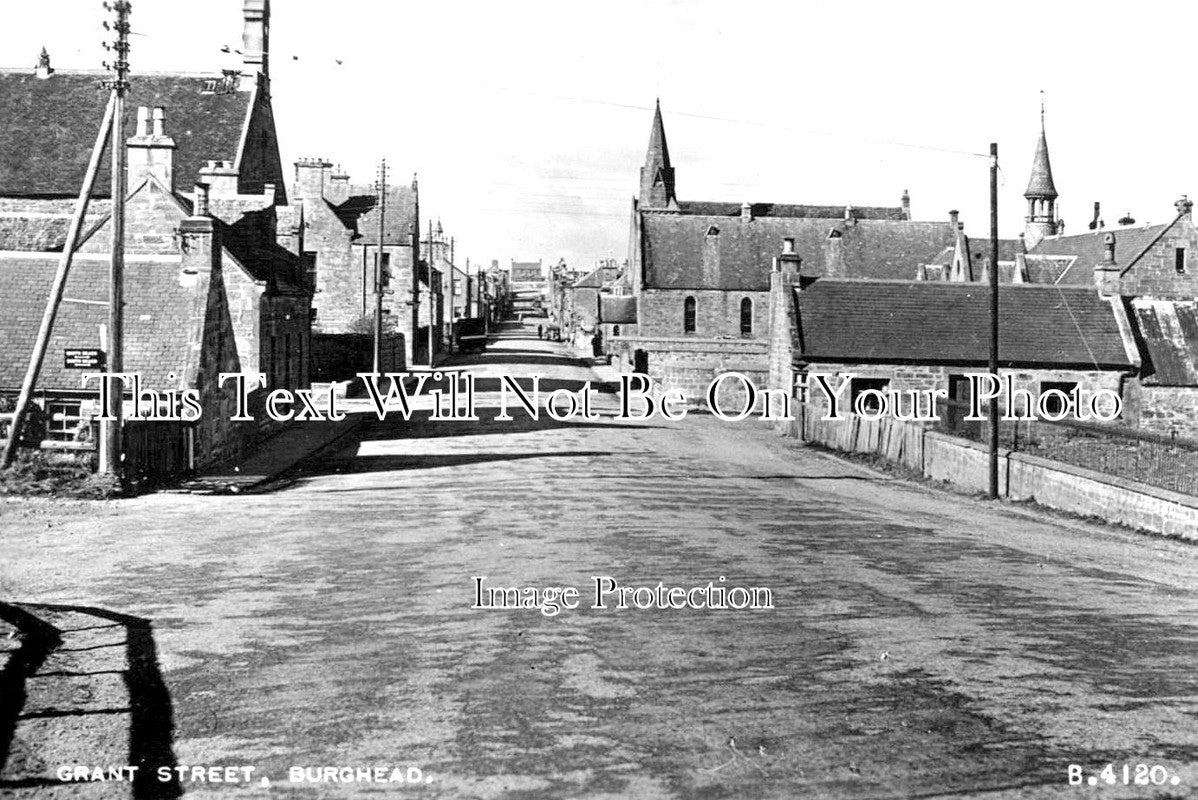SC 2802 - Grant Street, Burghead, Moray, Scotland