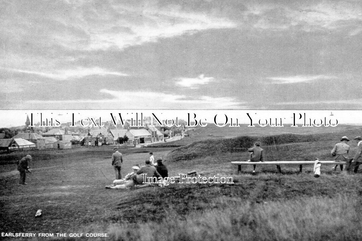 SC 2804 - Earlsferry From The Golf Course, Scotland c1930