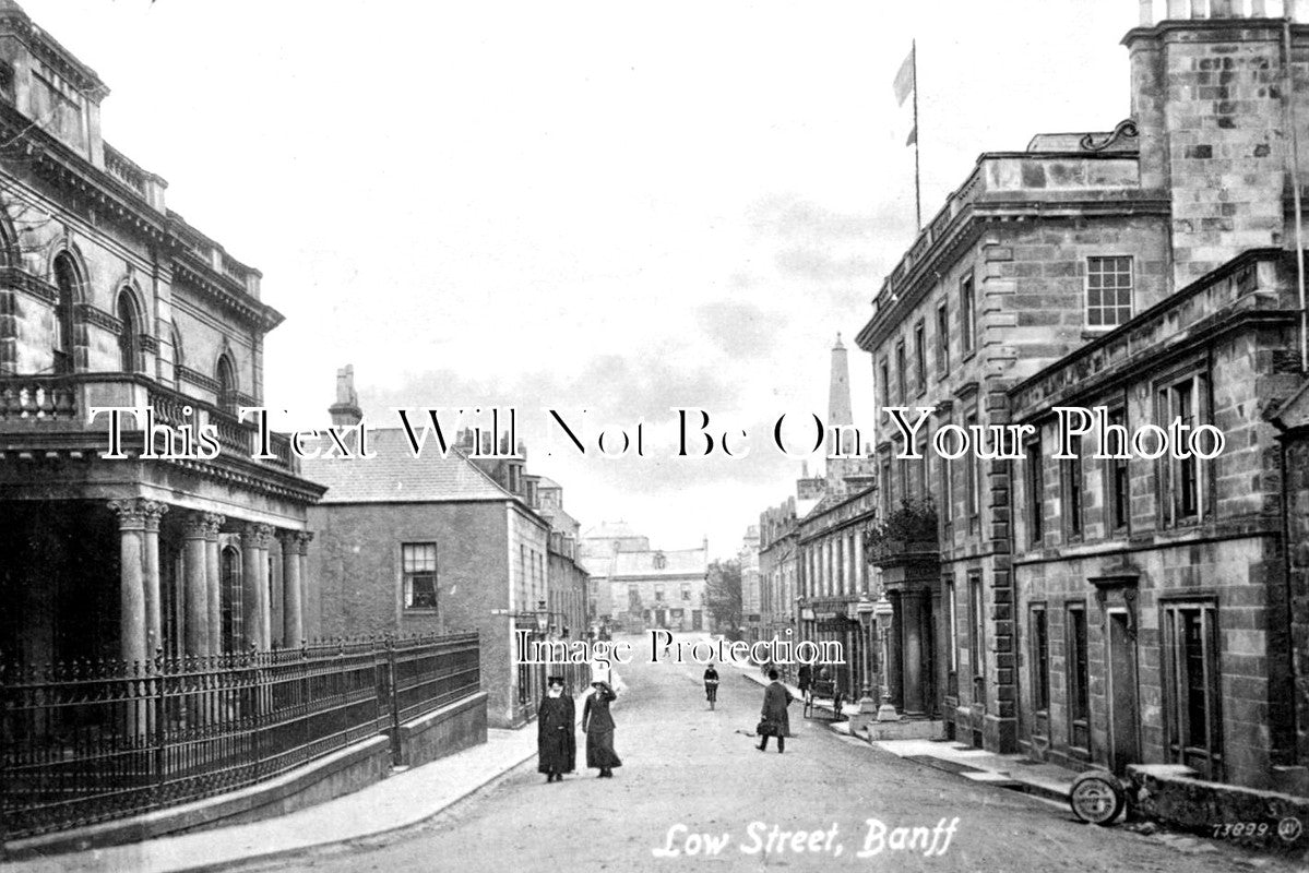 SC 2824 - Low Street, Banff, Banffshire, Scotland