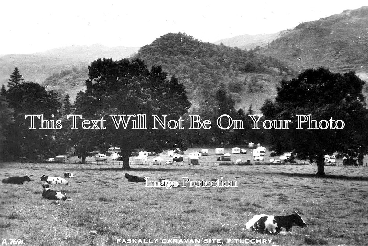 SC 2836 - Faskally Caravan Site, Pitlochry, Scotland