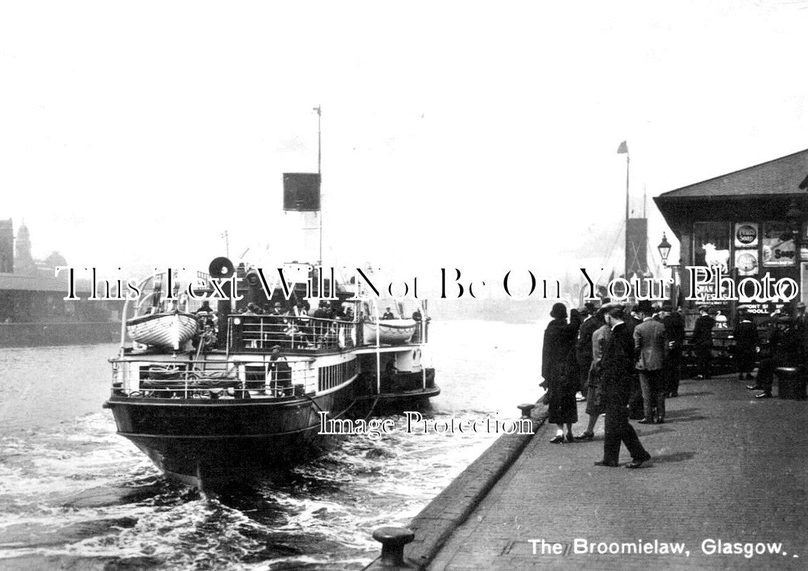 SC 286 - The Broomielaw, Glasgow, Scotland c1927