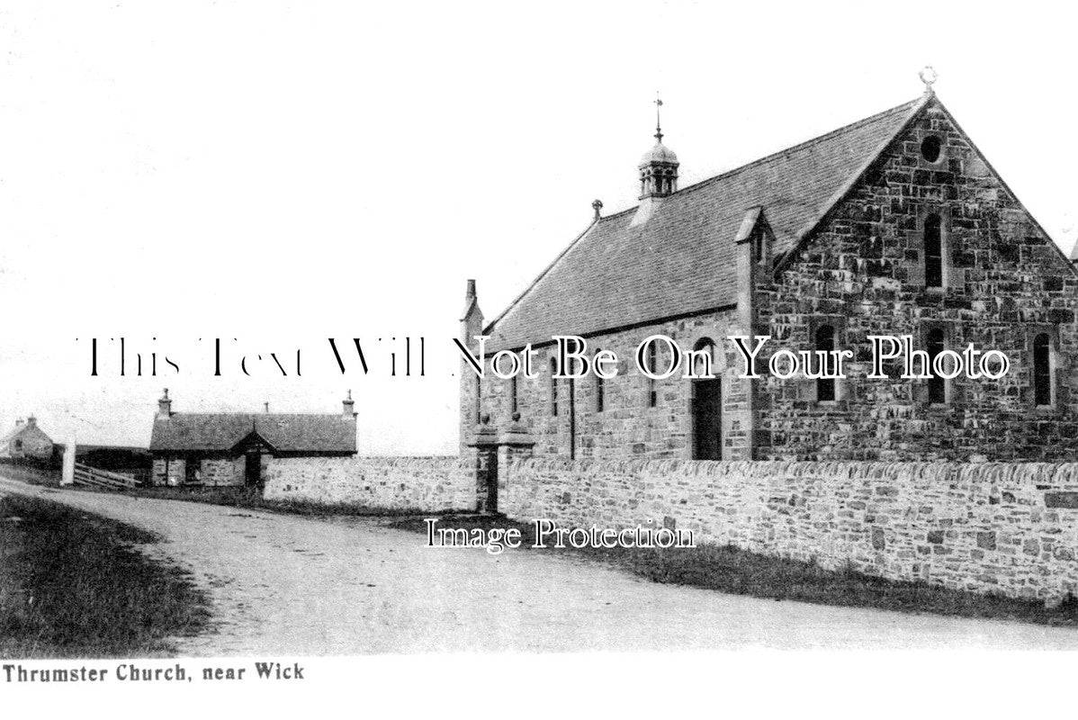 SC 2871 - Thrumster Church Near Wick, Scotland