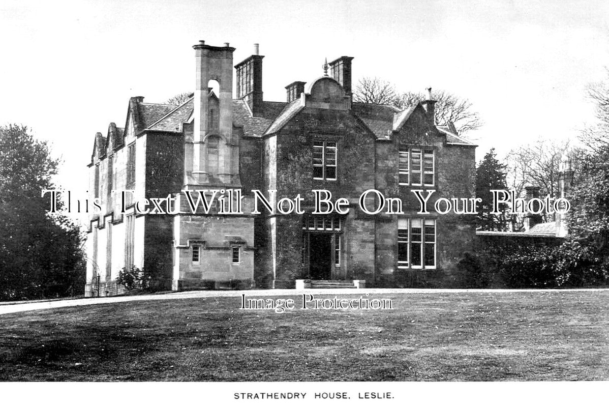 SC 2897 - Strathendry House, Leslie, Scotland c1911
