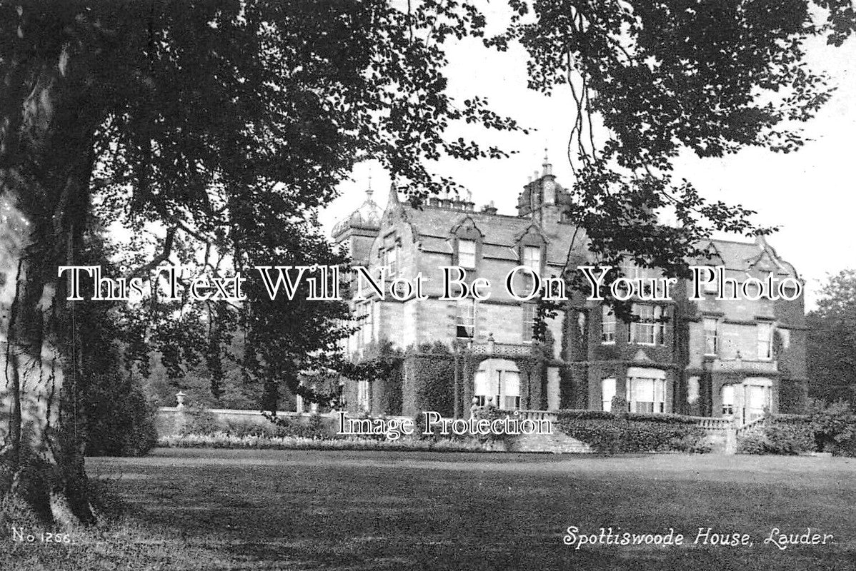 SC 2913 - Spottiswood House, Lauder, Scotland