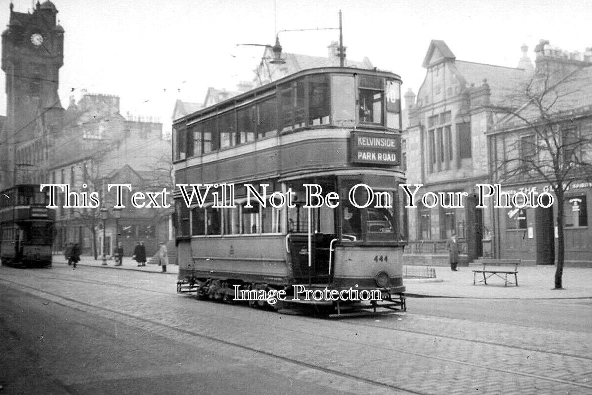SC 2919 - Tram Car No444, Kelvinside & Park Road, Rutherglen, Scotland