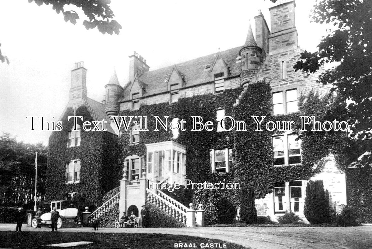 SC 2938 - Braal Castle Near Halkirk, Scotland