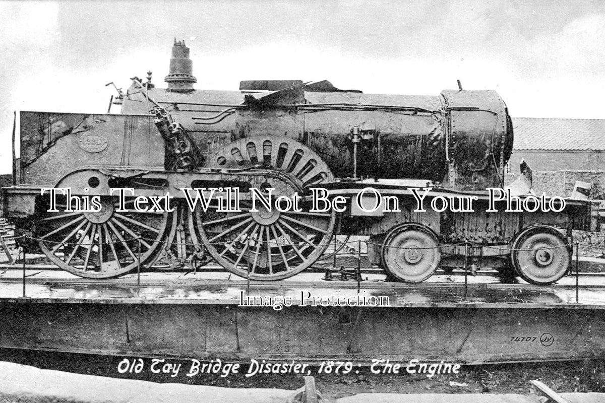 SC 2971 - Tay Bridge Disaster, The Engine, Scotland 1879