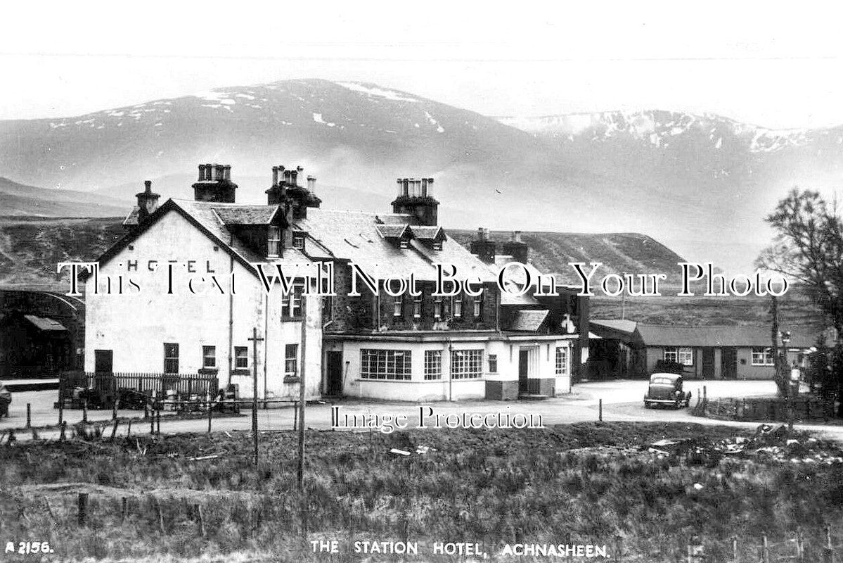 SC 2984 - The Station Hotel, Achnasheen, Scotland