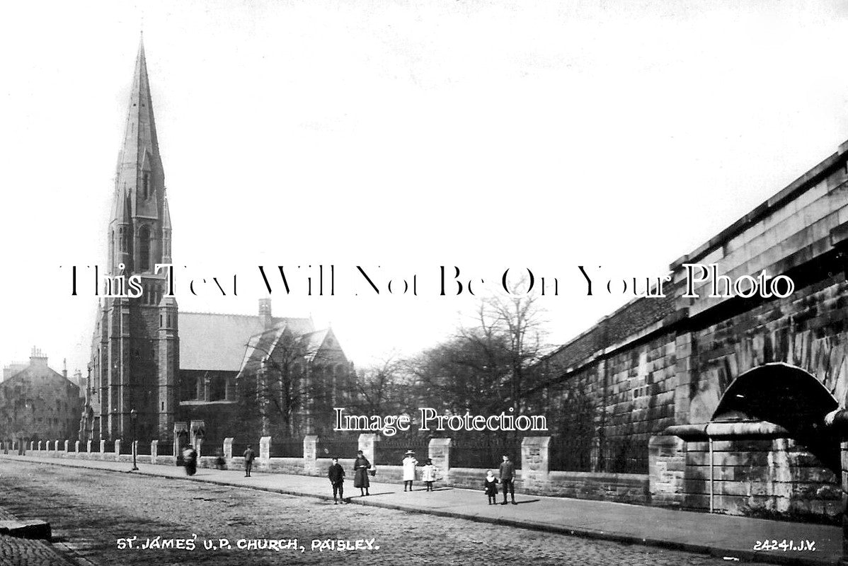 SC 2992 - St James UP Church, Paisley, Scotland