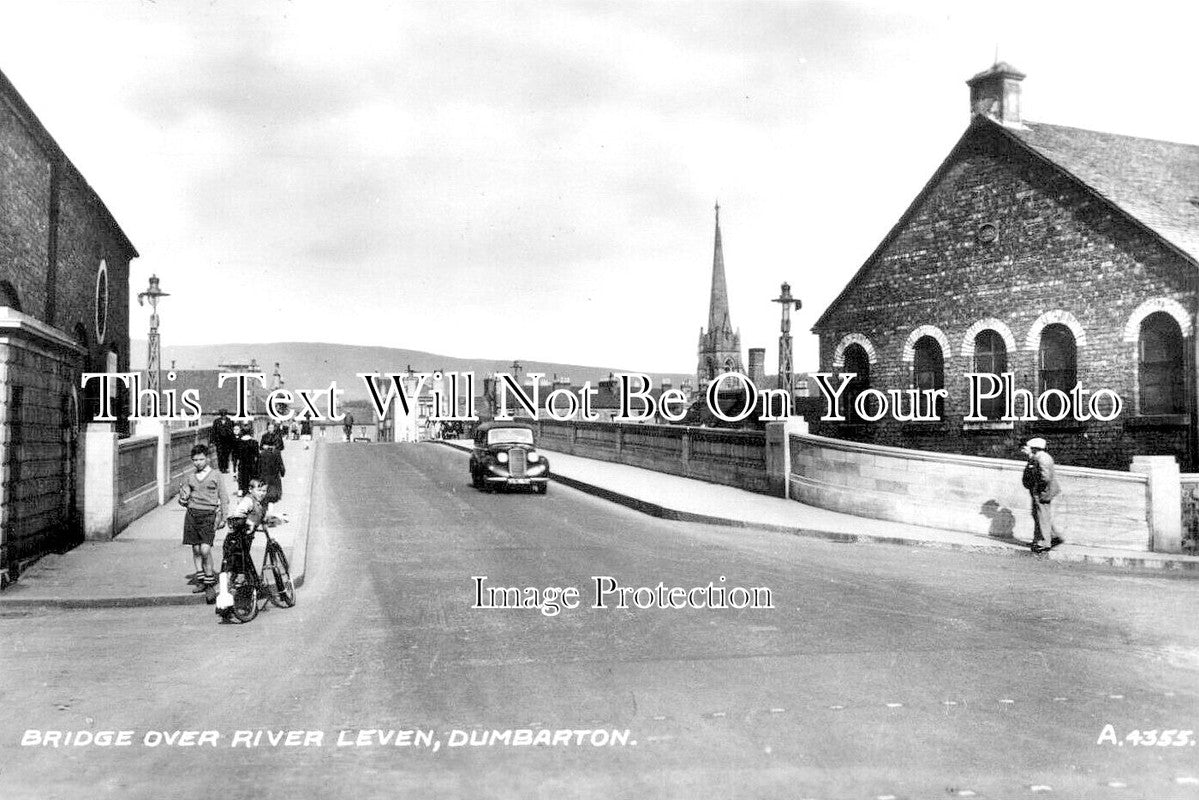 SC 3038 - Bridge Over River Leven, Dumbarton, Scotland