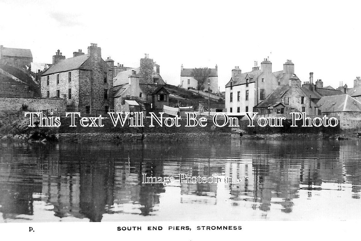 SC 3042 - South End Piers, Stromness, Scotland