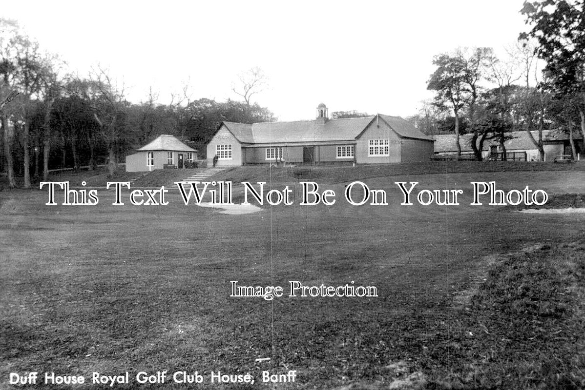 SC 3045 - Duff House Royal Golf Club House, Banff, Scotland