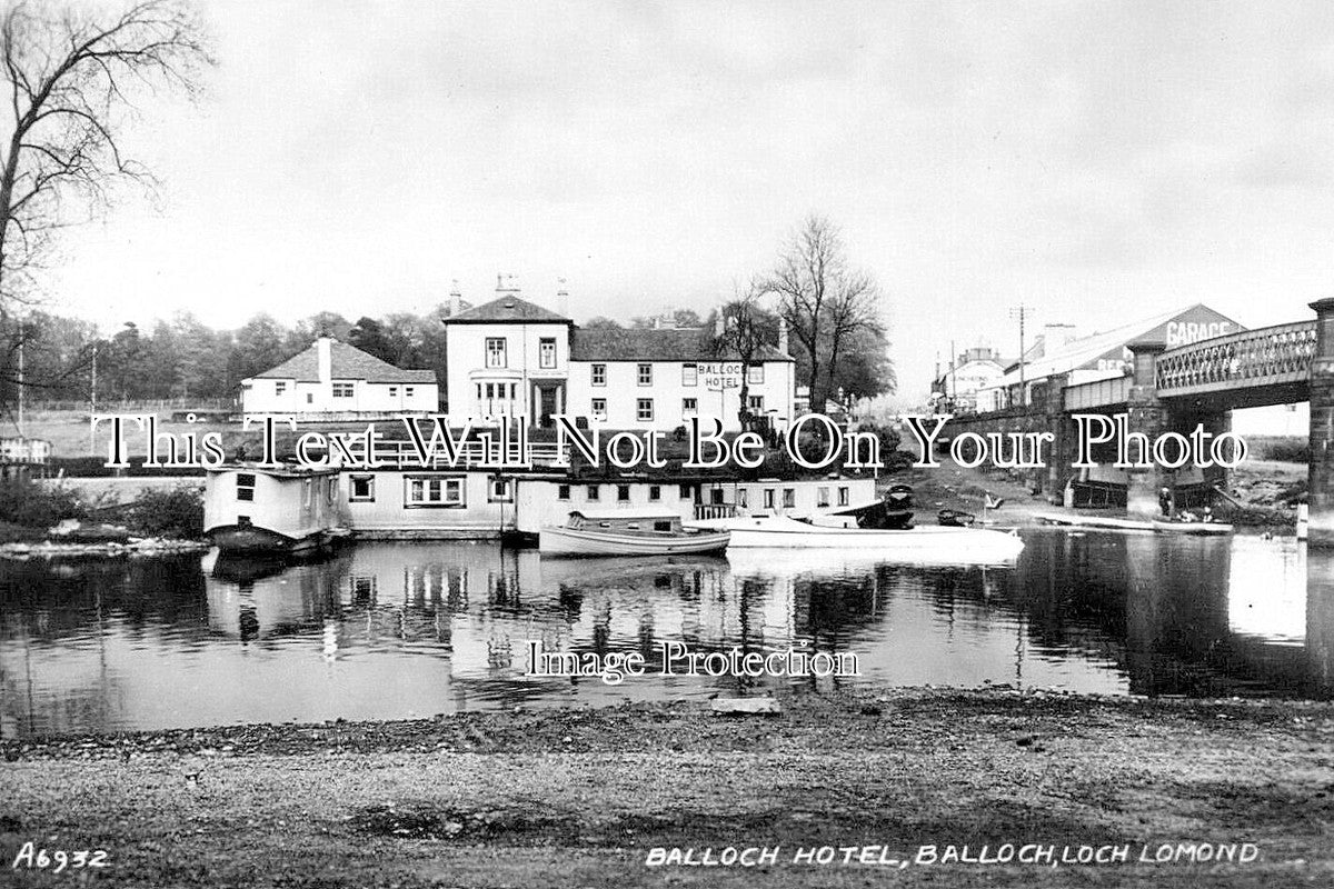 SC 3083 - Balloch Hotel, Balloch, Loch Lomond, Scotland