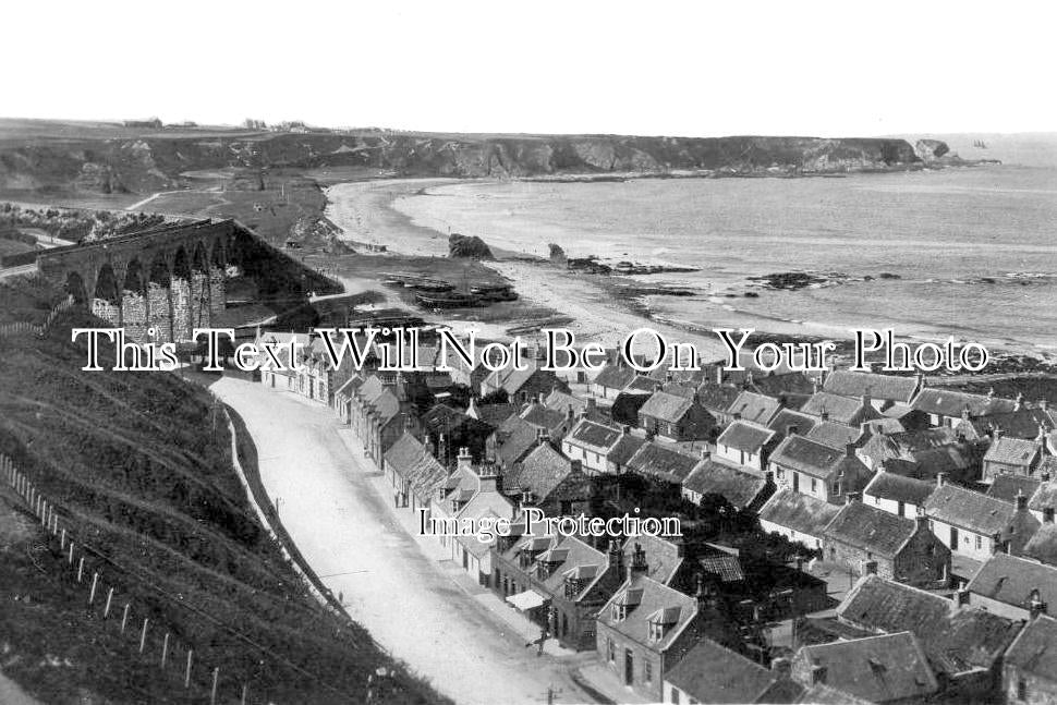 SC 3137 - The Sands From Castle Hill, Cullen, Banffshire, Scotland