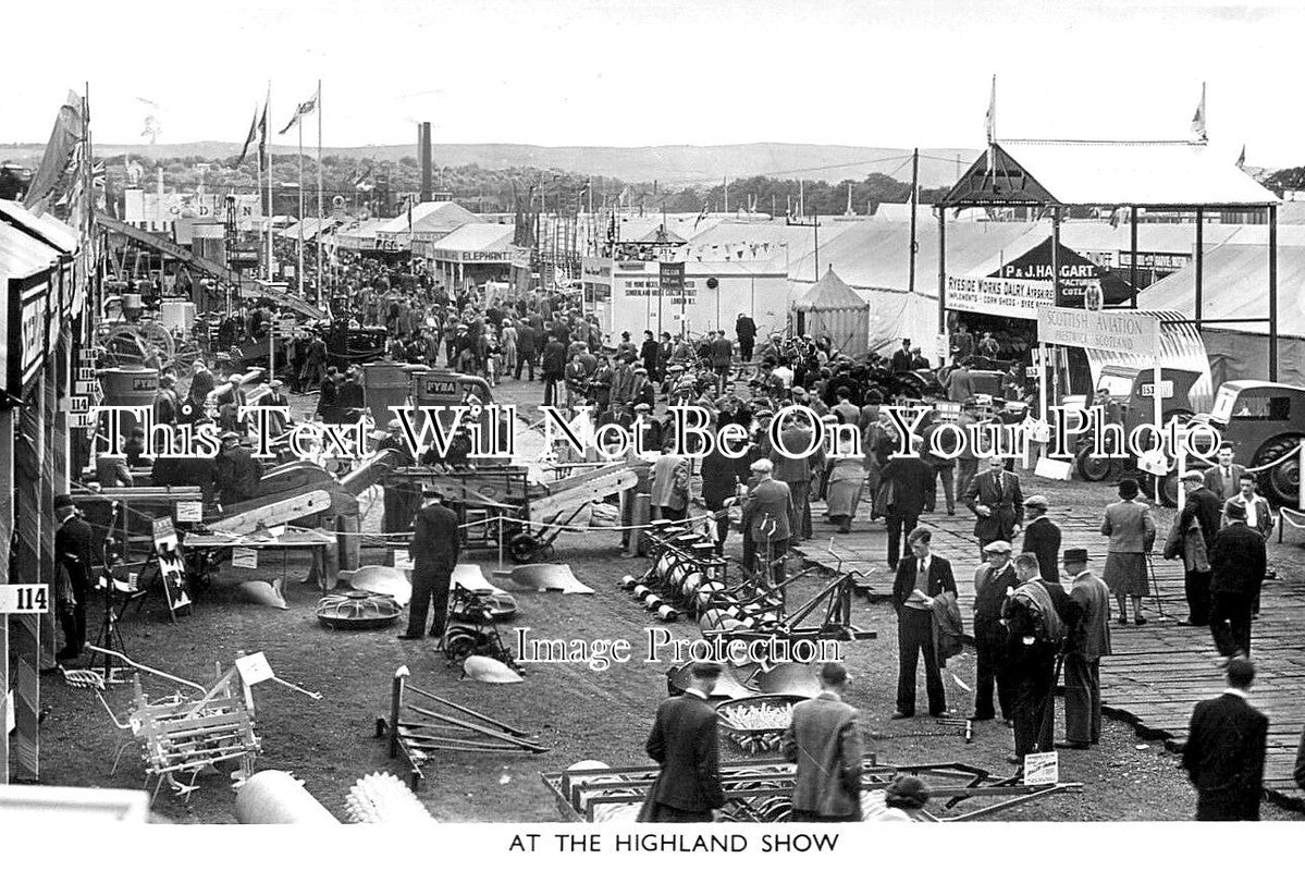 SC 3149 - At The Highland Show, Scotland c1960