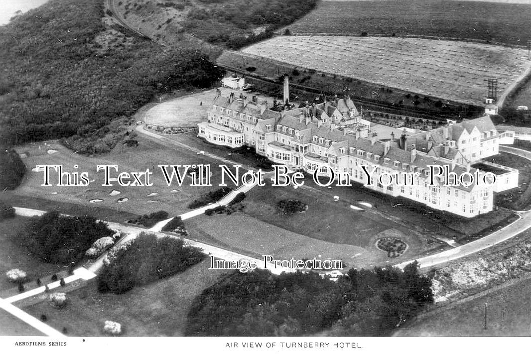 SC 3160 - Aerial View Of Turnberry Hotel, Ayrshire, Scotland