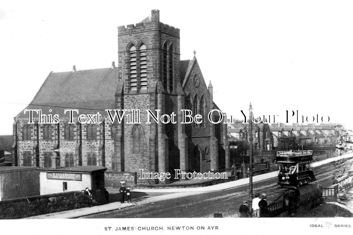 SC 3204 - St James Church, Newton On Ayr, Ayrshire, Scotland