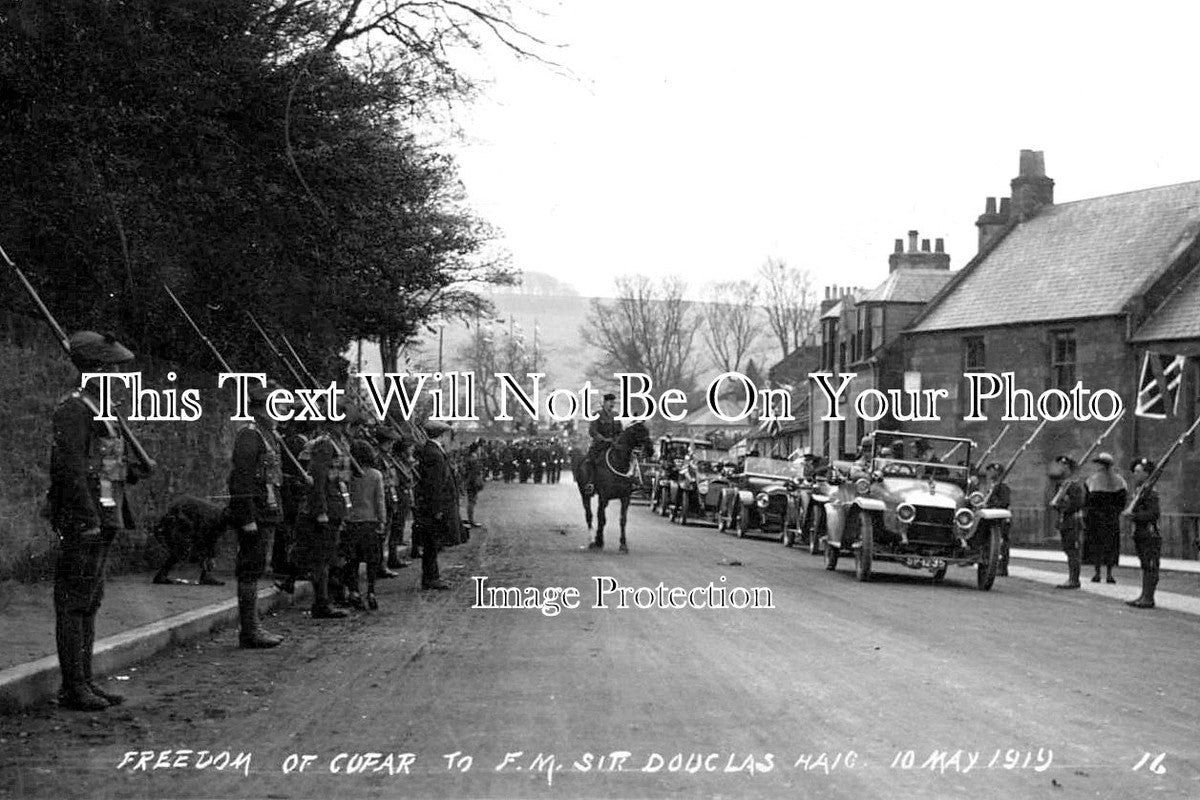 SC 3206 - Freedon Of Cupar, Sir Douglas Haig, Scotland 1919 WW1