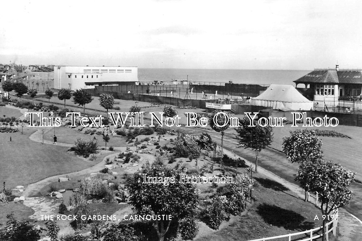 SC 3246 - The Rock Gardens, Carnoustie, Scotland