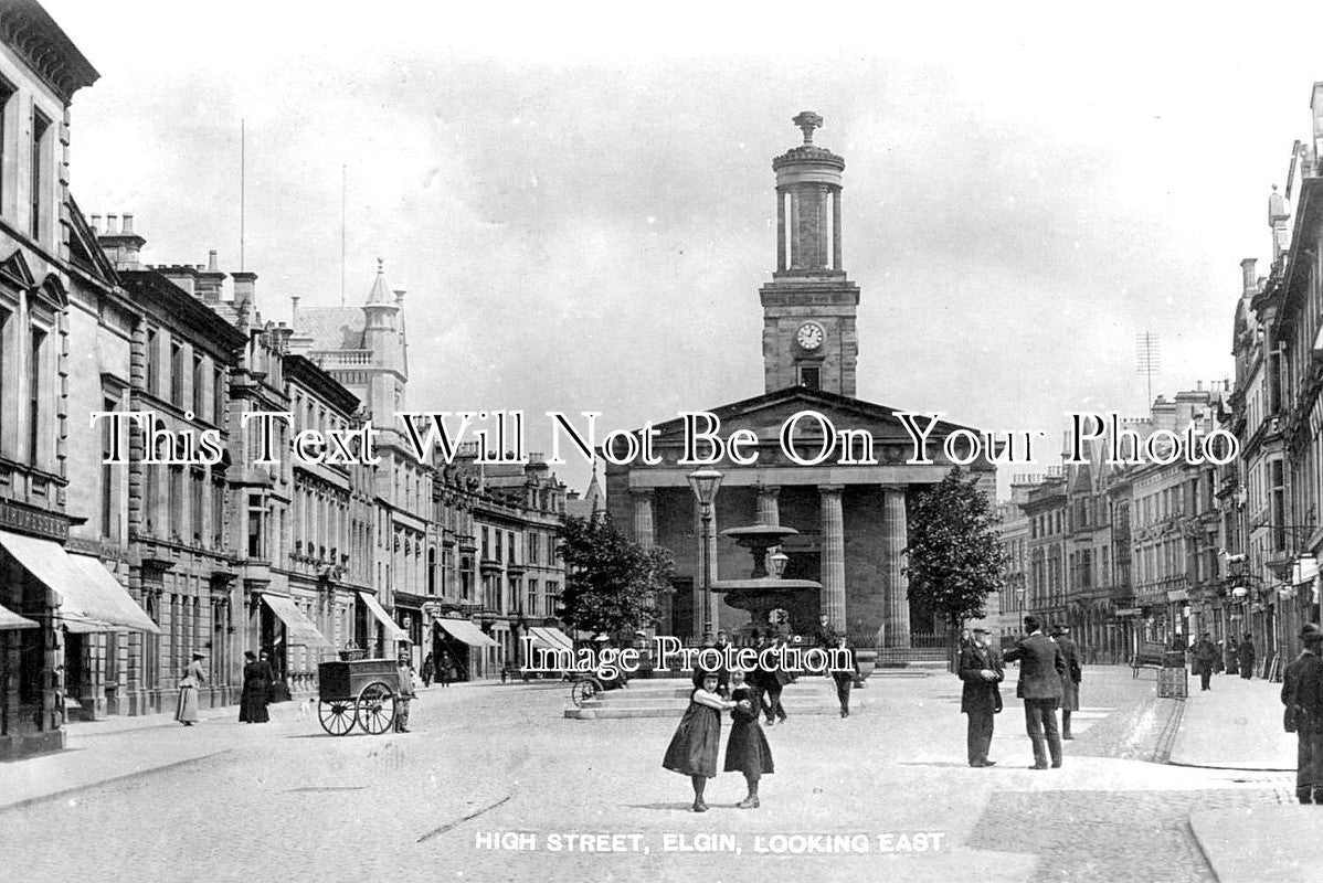 SC 3254 - High Street, Elgin, Scotland