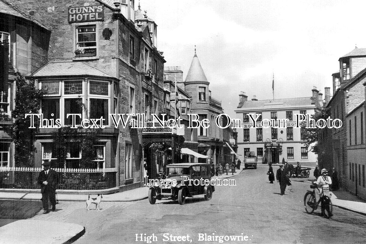 SC 3296 - Gunns Hotel, High Street, Blairgowrie, Scotland