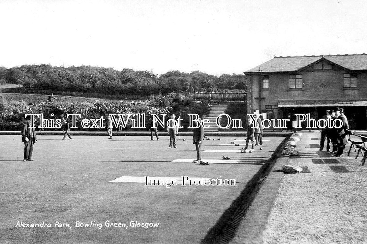 SC 3301 - Alexandra Park Bowling Green, Glasgow, Scotland