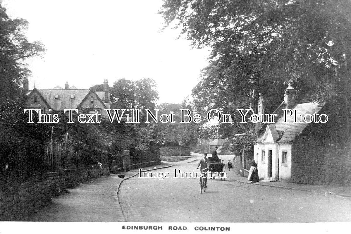 SC 3326 - Edinburgh Road, Colinton, Scotland c1910