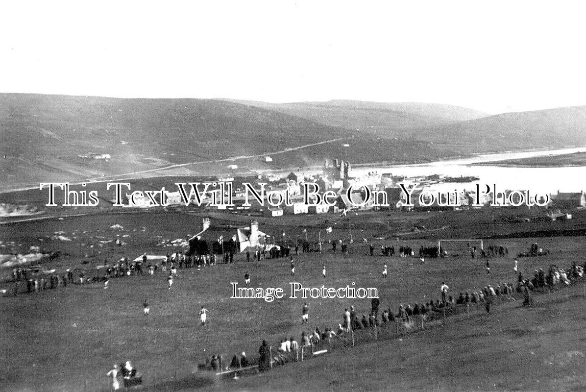 SC 338 - Scalloway v Faroe Football Match, Shetlands, Scotland 1930