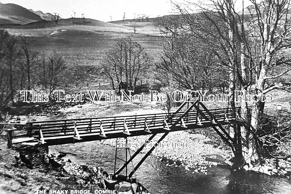 SC 3417 - The Shaky Bridge, Comrie, Scotland