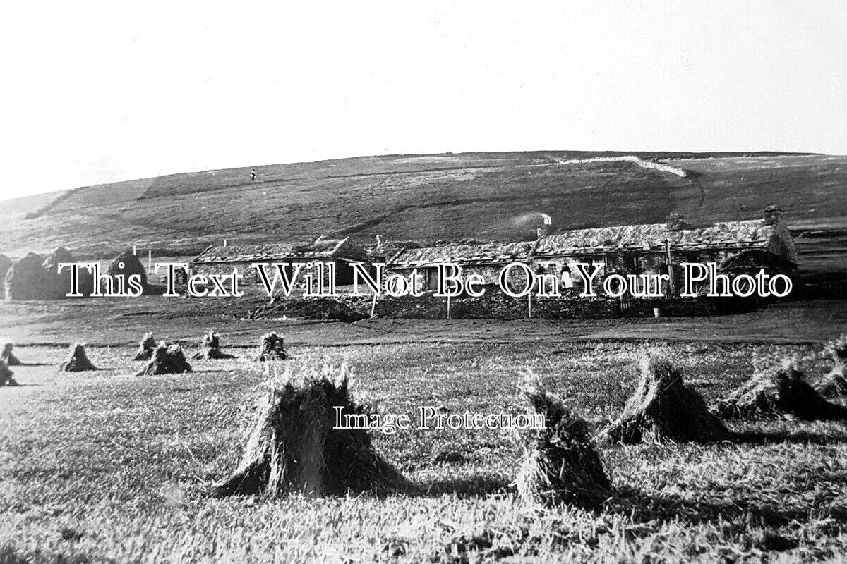 SC 3421 - The Old Home, Orkney, Scotland c1909