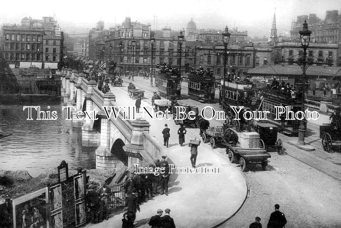 SC 3424 - Glasgow Bridge, Scotland c1908