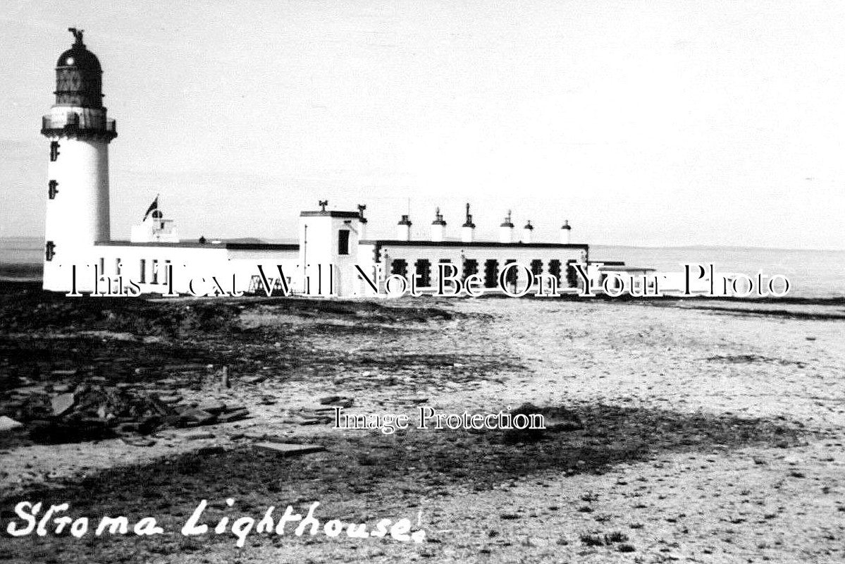 SC 3427 - Stroma Lighthouse, Scotland c1935