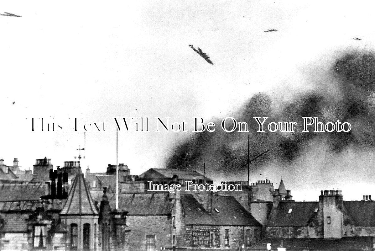 SC 344 - German Bombing Attacks On Lerwick, Shetland, Scotland 1939