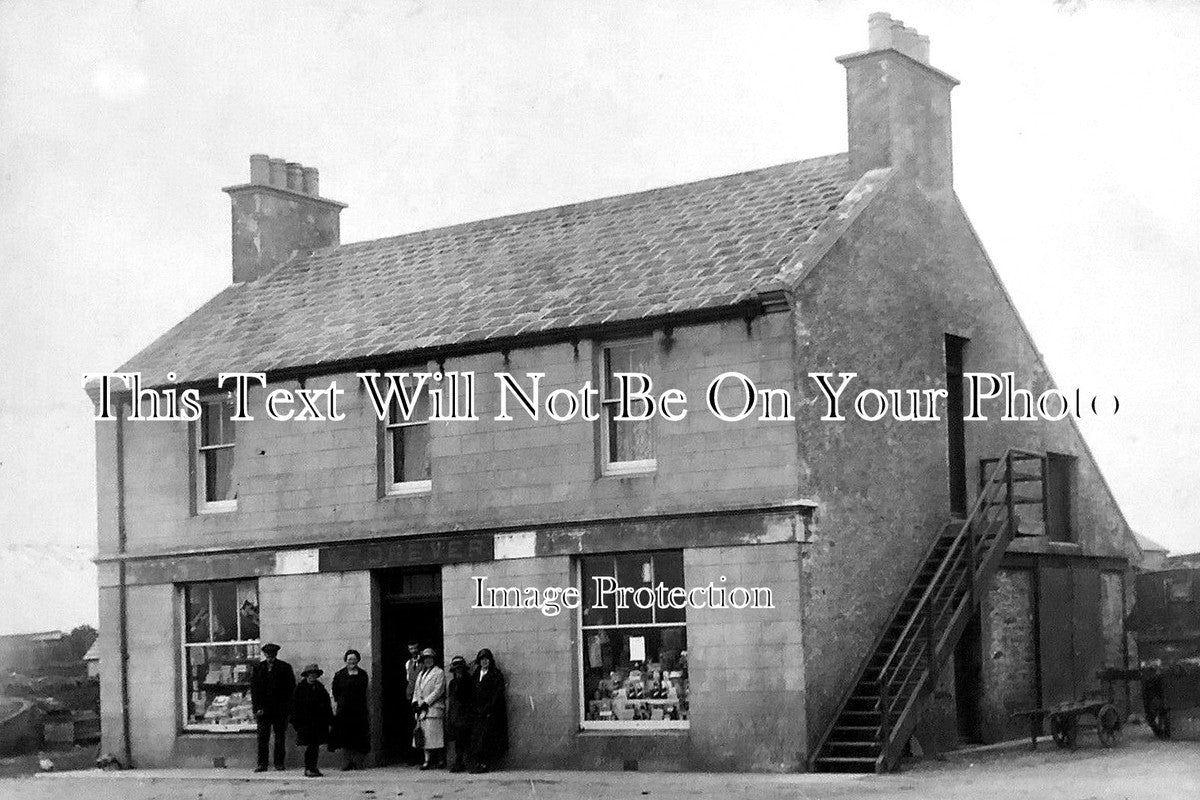 SC 3452 - WP Drever Shop, Stronsay, Orkney, Scotland
