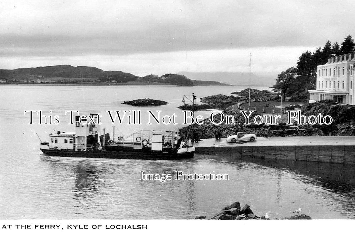 SC 3471 - At The Ferry, Kyle Of Lochalsh, Scotland