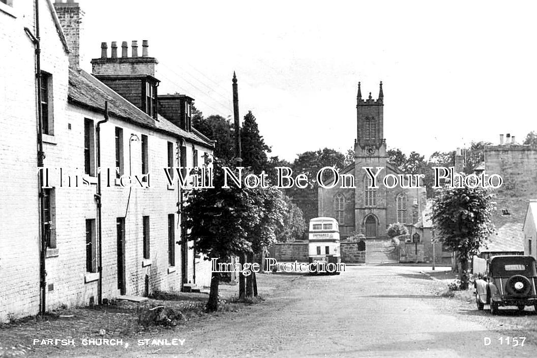 SC 3473 - Parish Church, Stanley, Perthshire, Scotland