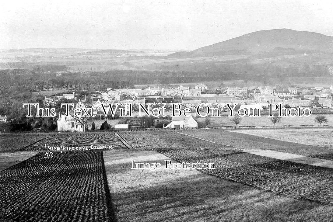 SC 3498 - View Of Denholm, Roxburghshire, Scotland