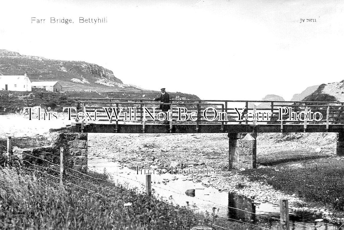 SC 350 - Farr Bridge, Bettyhill, Sutherland, Scotland c1918