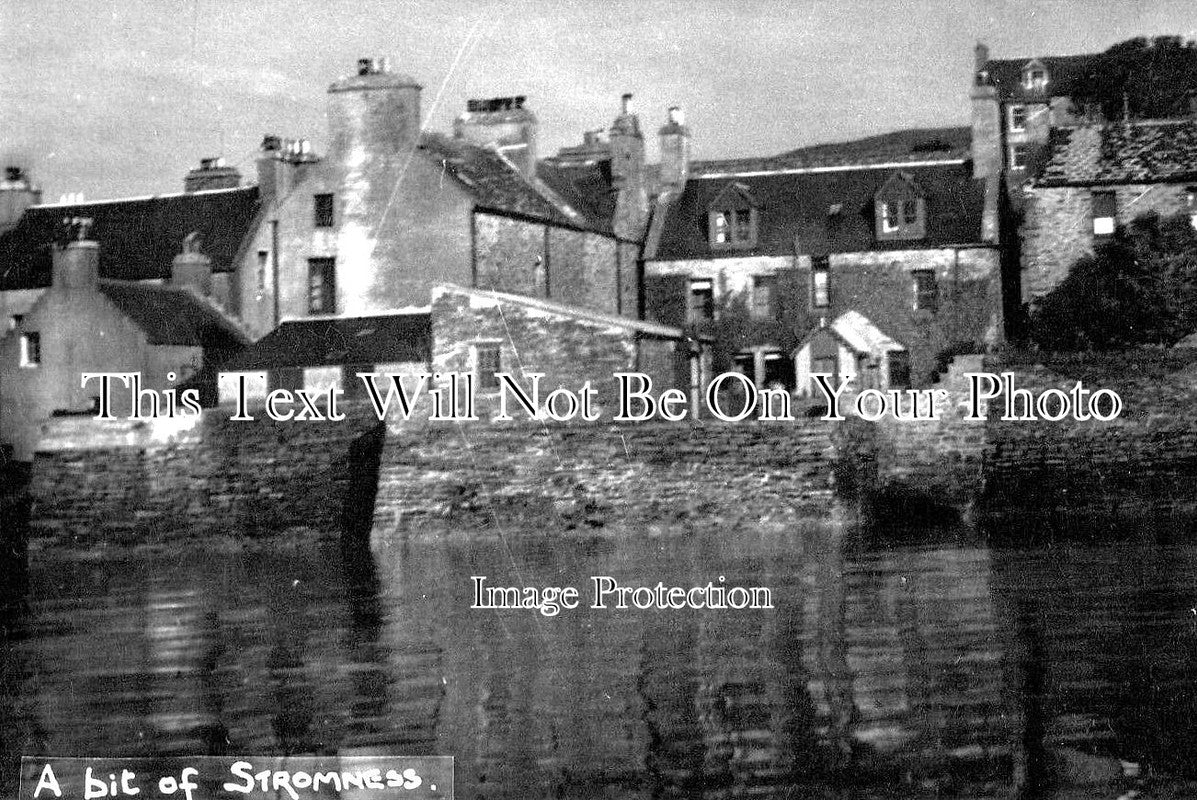 SC 351 - A Bit Of Stromness, Scotland