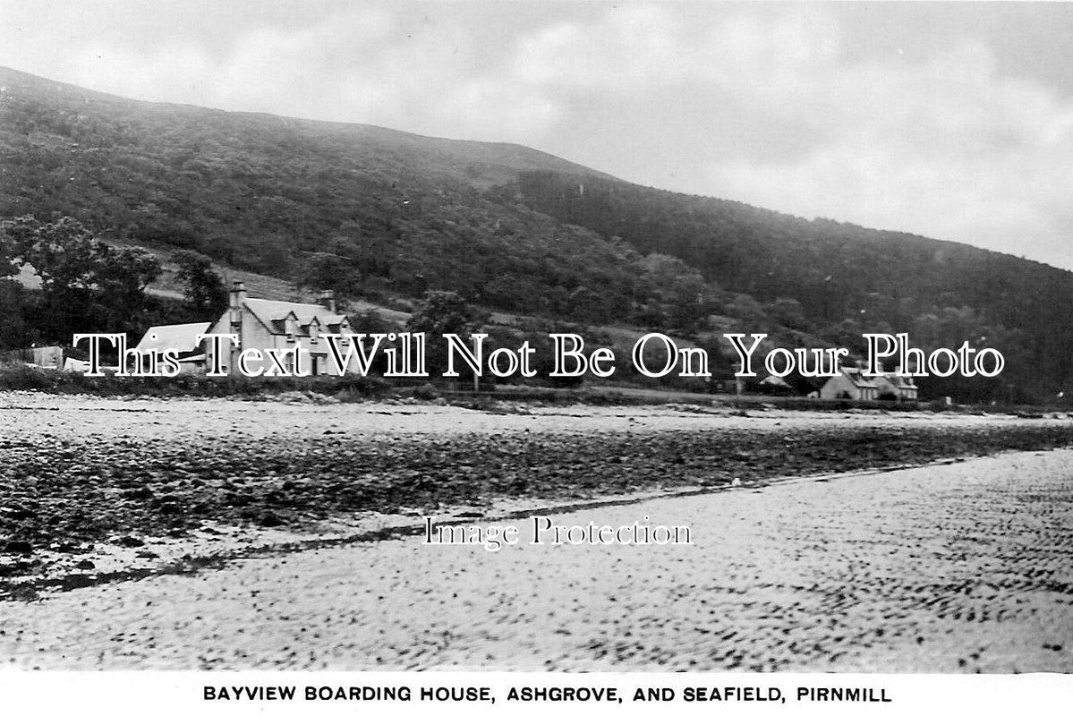 SC 3608 - Bayview Boarding House, Ashgrove & Seafield, Pirnmill, Scotland