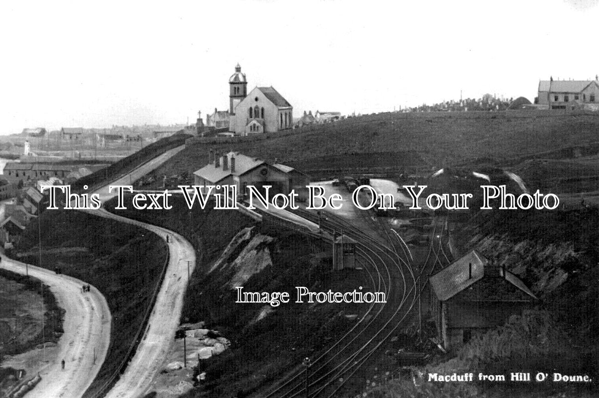 SC 3619 - Macduff From Hill O Doune, Scotland