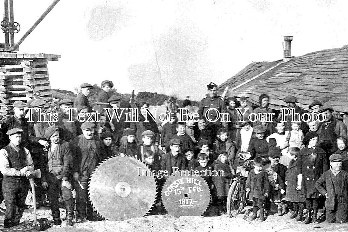 SC 3621 - Corsie Hill Saw Mill, Perth, Perthshire, Scotland 1917