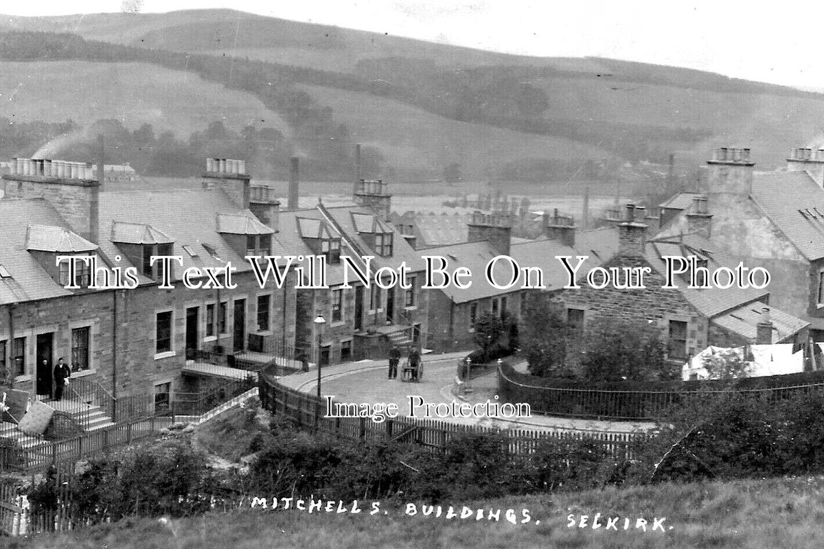SC 3636 - Mitchells Buildings, Selkirk, Scotland
