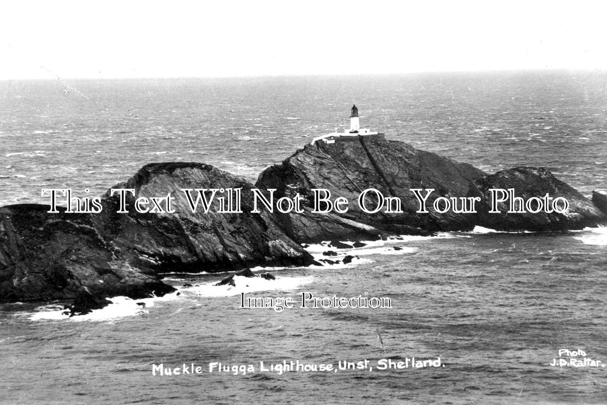 SC 3645 - Muckle Flugga Lighthouse, Unst, Shetland, Scotland